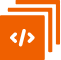 Technology stacks icon