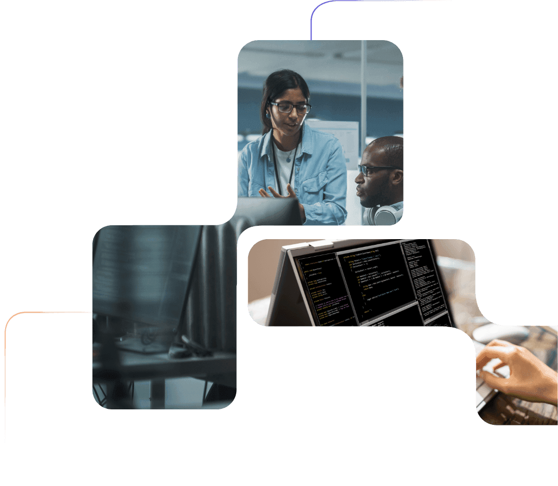 Professional working